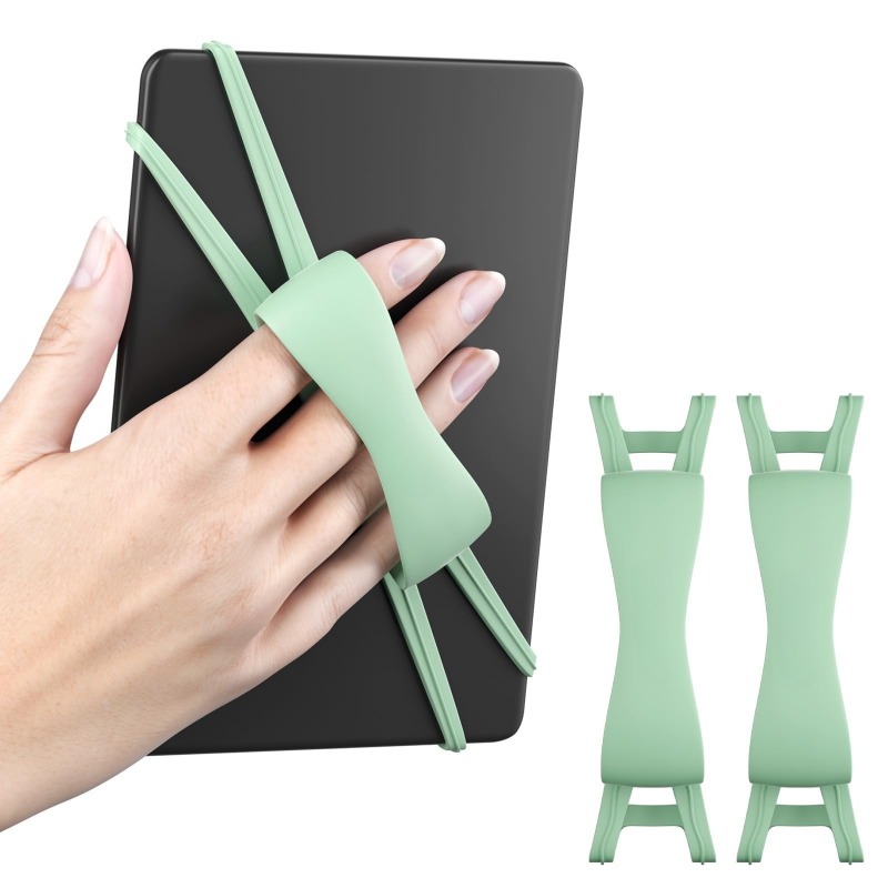 Tablet Reading Accessories - Comfort Grip Tablet-Handschlaufe, tragbares Bett-Leseband, universelles
