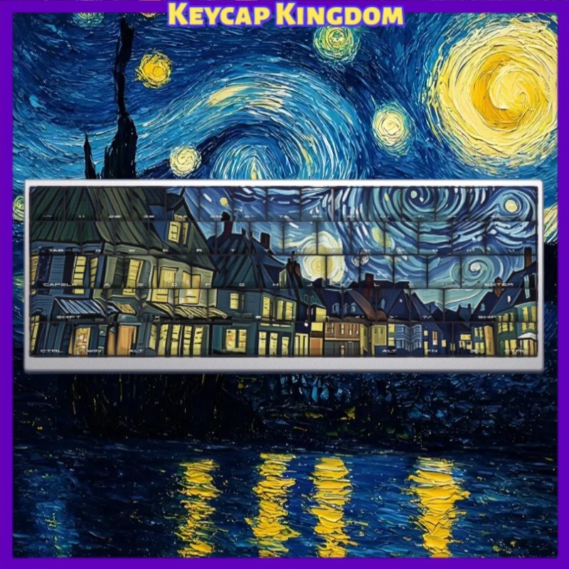 Tablet Pc Accessories - Van Gogh Sternenhimmel-Thema Tastenkappen für Mechanische