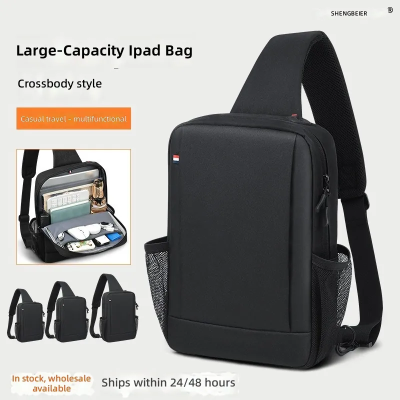 Tablet Shoulder Bag - Große iPad-Tasche für Herren mit Schultergurt