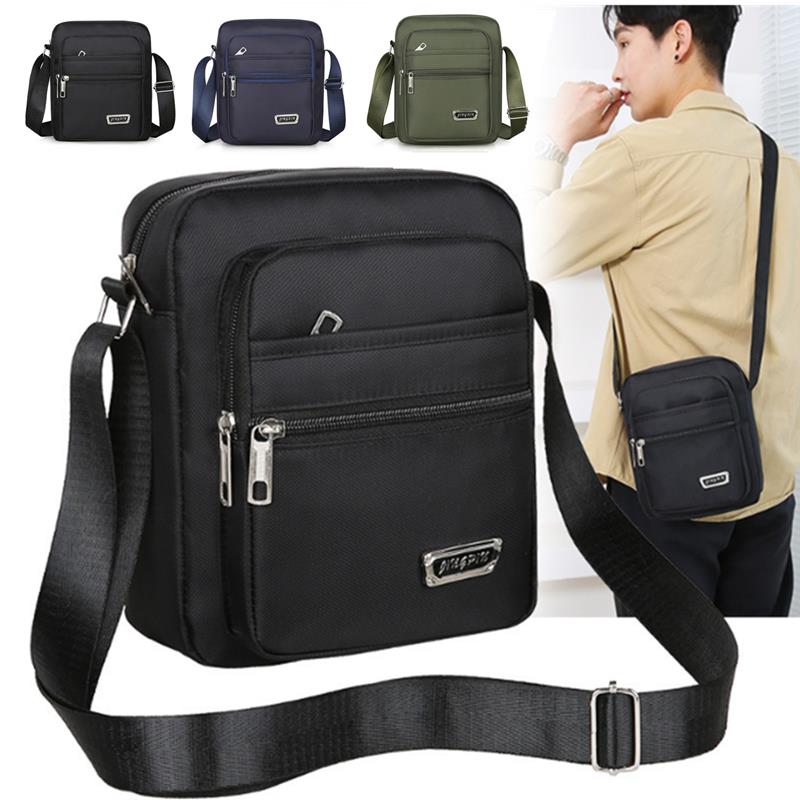 Tablet Shoulder Bag - Herren Nylon-Umhängetasche Business Freizeit Große Kapazität