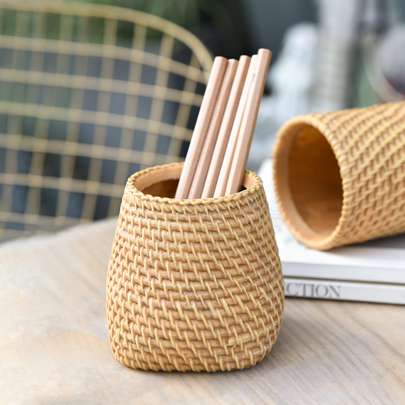 Imitierter Rattan-Geflecht-Sti – Tablet Reading Accessories Bewertung und Preis