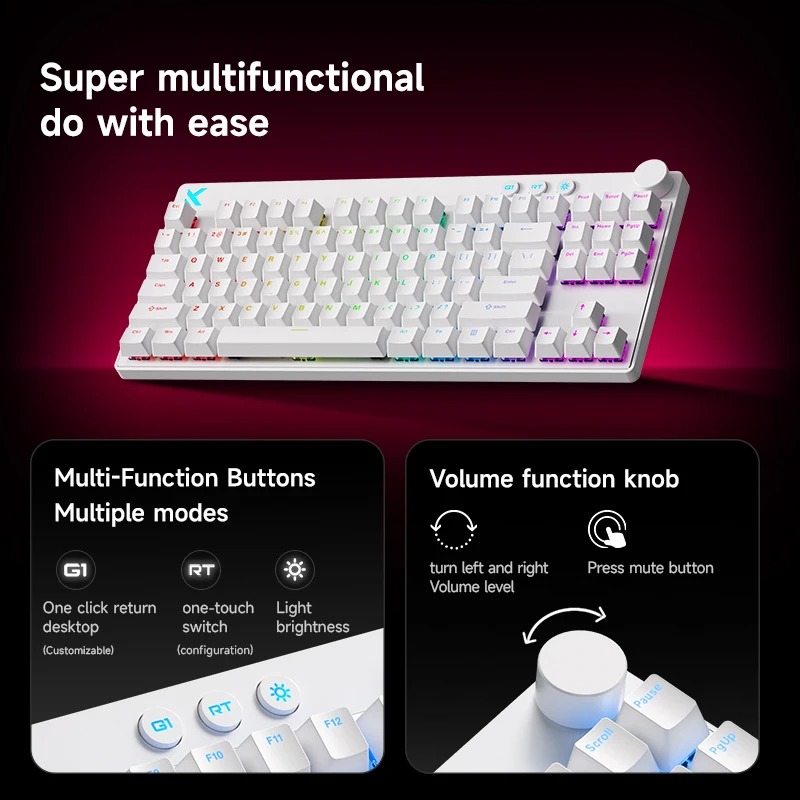 Mchose Mix87 Magnetische Schal – Tablet Accessories Keyboard Bewertung und Preis