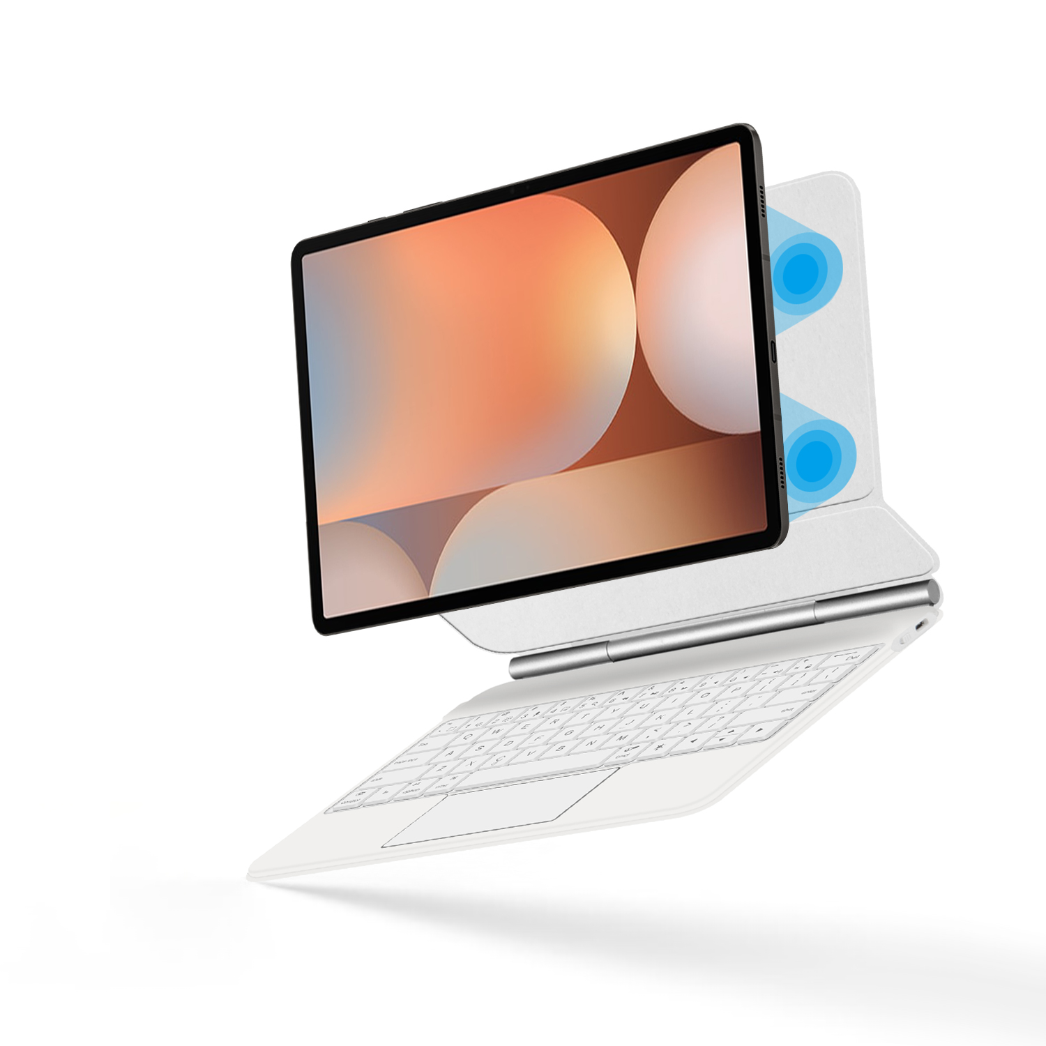 Magische Tastatur für Samsung  – Samsung Tablet Keyboard Accessories Bewertung und Preis