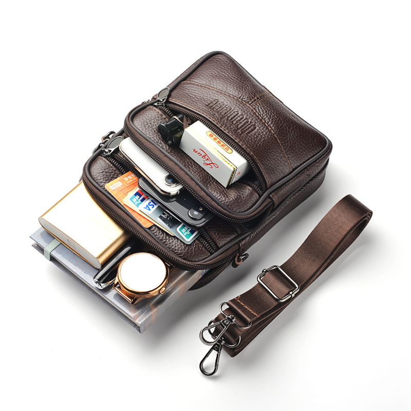 Männer Neue Echtes Leder Umhän – Tablet Shoulder Bag Bewertung und Preis