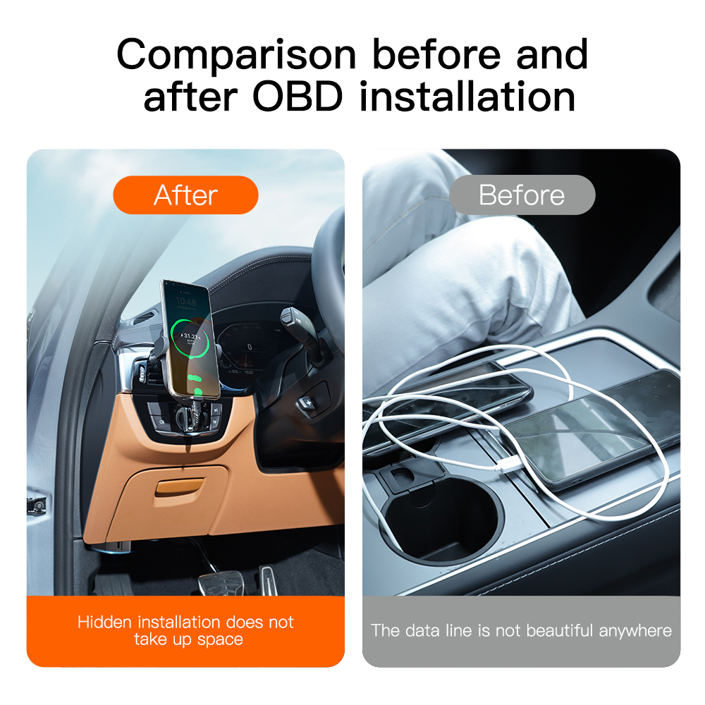 Premium-Auto-OBD-Ladegerät-Hub – Usb Hub Type C Bewertung und Preis
