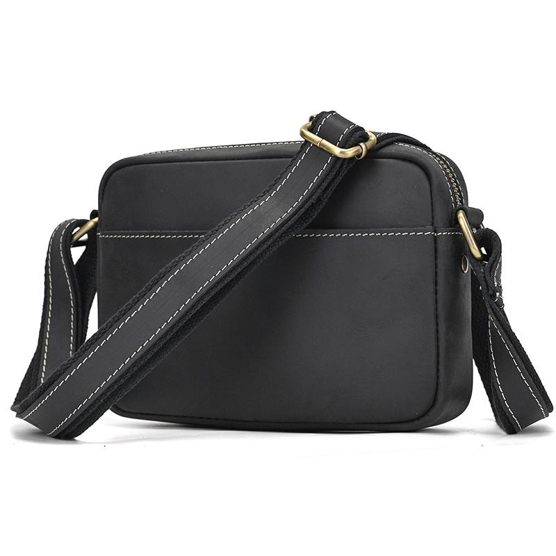 Crazy Horse leder herren umhän – Tablet Shoulder Bag Bewertung und Preis